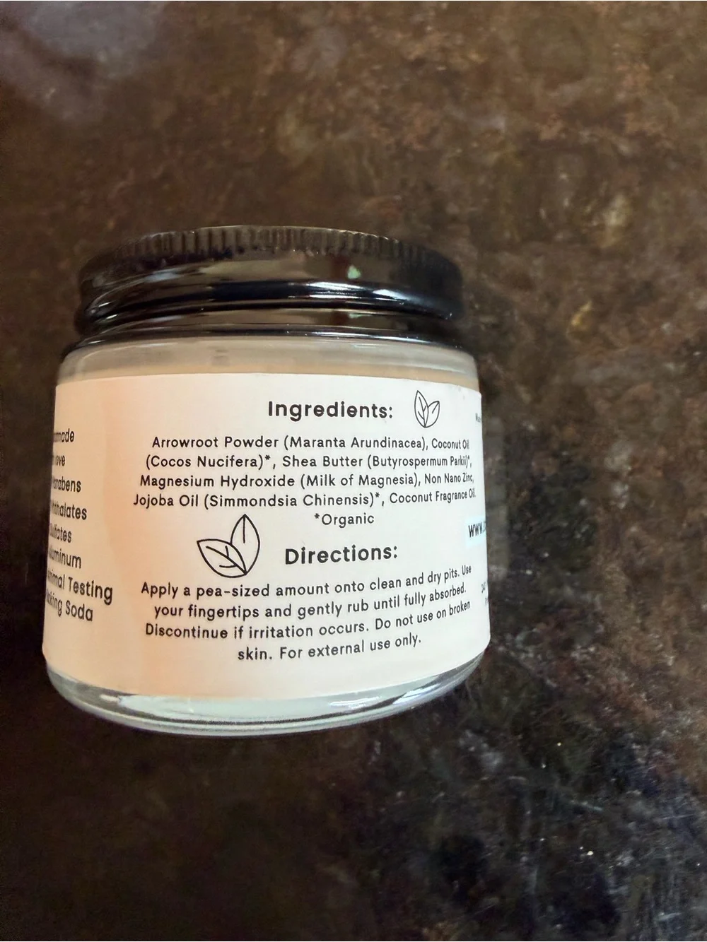 EcoRoots Natural Deodorant for Women, Sensitive Skin Formula Non-Aluminum